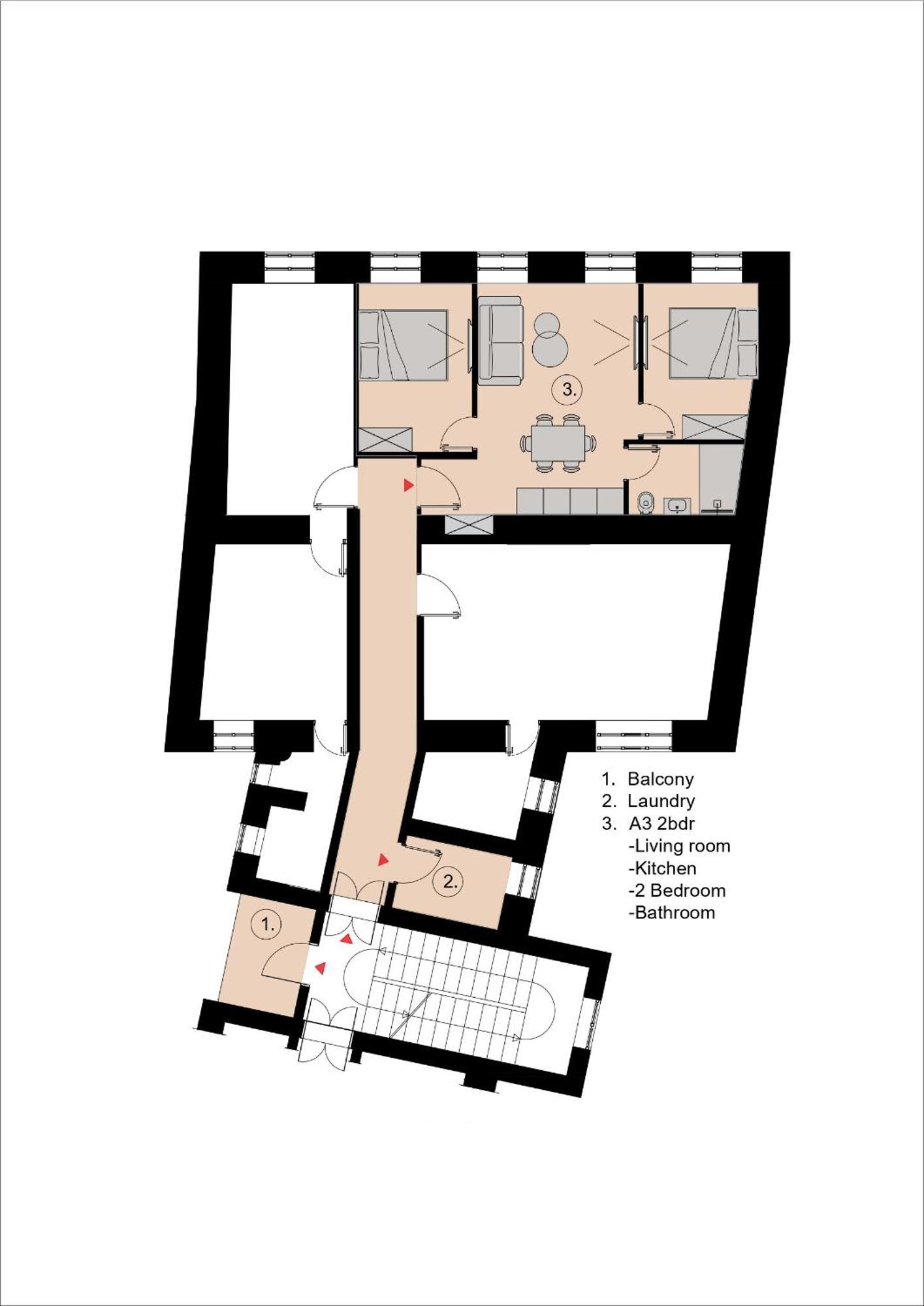 Central Apartments סראייבו מראה חיצוני תמונה